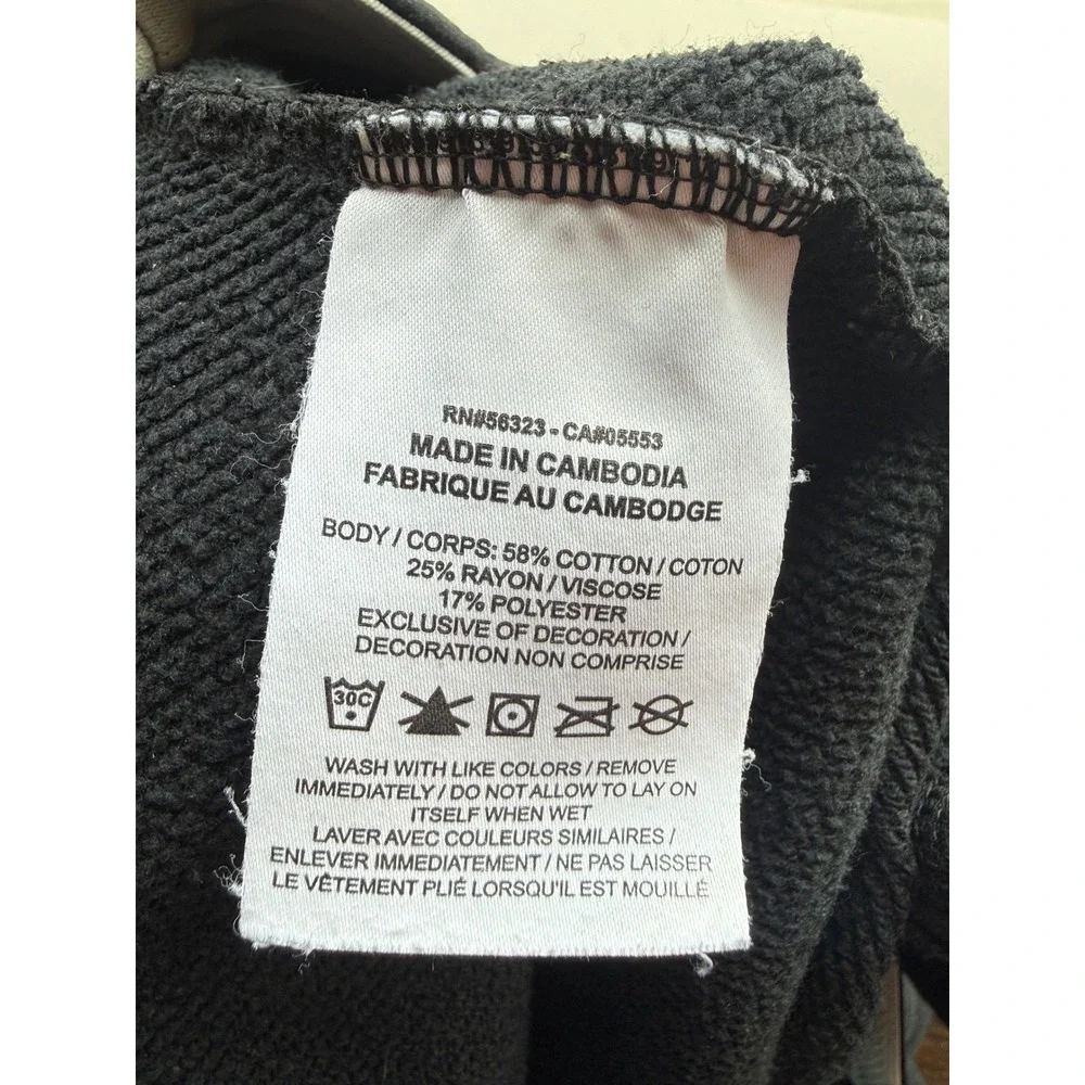Nike Womens Rally Pants‎ Loose Joggers Black Sweatpants Size M Flip Waistband
